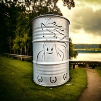 Feuertonne Pferd von MKDesignbyMK