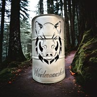 Feuertonne Waidmannsheil | 200L Mit Deckel , 88cm Hoch Und 58cm Im Durchmessser, Echte Handarbeit von MKDesignbyMK