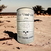 Feuertonne Wer Wind Sät Wird Sturm Ernten von MKDesignbyMK