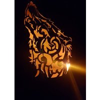 Feuertonne Wolf von MKDesignbyMK