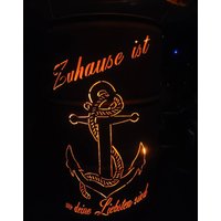 Feuertonne Zuhause Ist Wo Deine Liebsten Sind von MKDesignbyMK