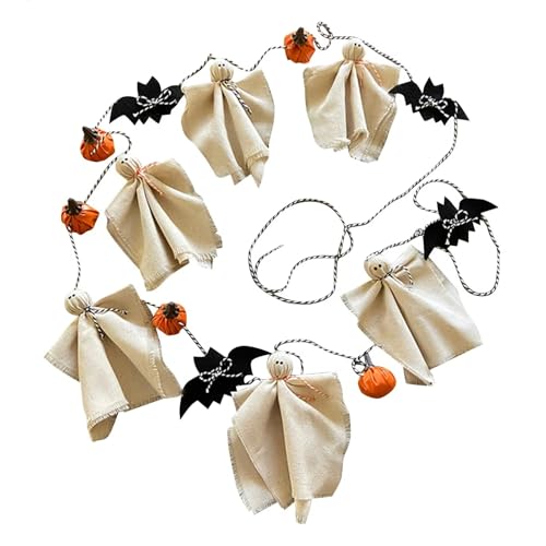 1pc Geist Girlande Spooky Hängen Dekor for Bauernhaus Party Ornamente 1pc Geist Girlande Spooky Hängen Dekor for Bauernhaus Party Ornamente von MKEMQXBEP