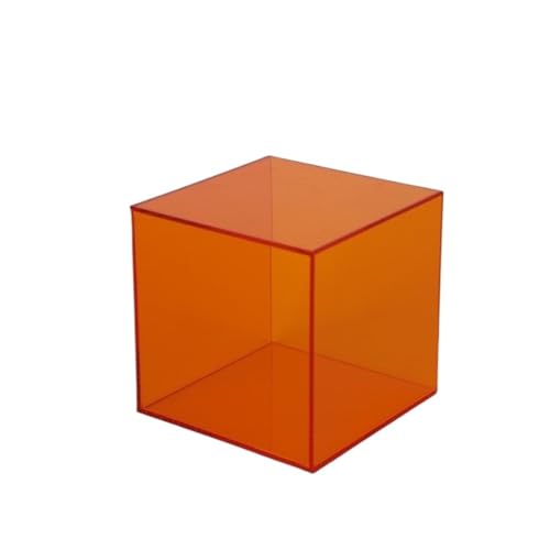 MKEMQXBEP Bunte Acryl Vitrine Quadratischen Raster Stift Halter Kosmetik Lagerung Box Blind Box Keine Deckel(B,10x10x10cm) von MKEMQXBEP