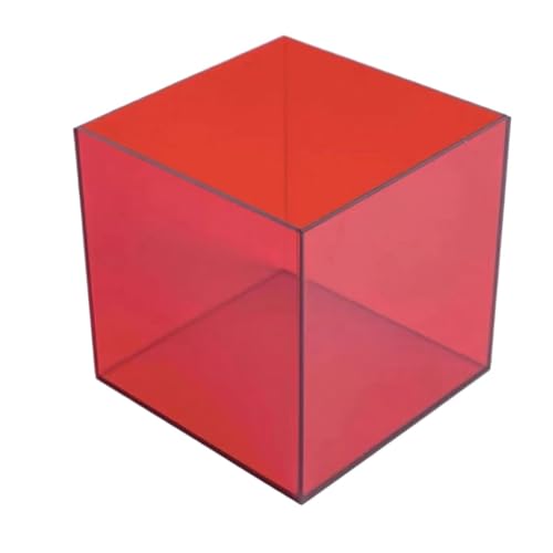 MKEMQXBEP Bunte Acryl Vitrine Quadratischen Raster Stift Halter Kosmetik Lagerung Box Blind Box Keine Deckel(E,10x10x10cm) von MKEMQXBEP