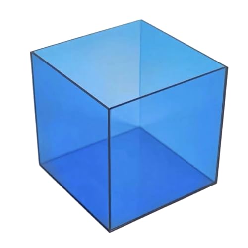 MKEMQXBEP Bunte Acryl Vitrine Quadratischen Raster Stift Halter Kosmetik Lagerung Box Blind Box Keine Deckel(F,20x20x20cm) von MKEMQXBEP