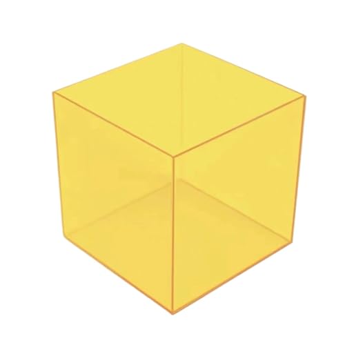 MKEMQXBEP Bunte Acryl Vitrine Quadratischen Raster Stift Halter Kosmetik Lagerung Box Blind Box Keine Deckel(G,10x10x10cm) von MKEMQXBEP