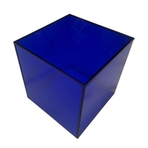 MKEMQXBEP Bunte Acryl Vitrine Quadratischen Raster Stift Halter Kosmetik Lagerung Box Blind Box Keine Deckel(L,10x10x10cm) von MKEMQXBEP