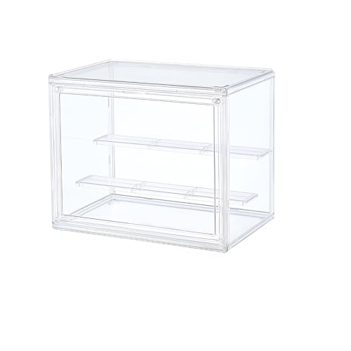 MKEMQXBEP Klare Display-Box stapelbar Kunststoff staubdicht Lagerbehälter Figuren Display(7.4x4.7cm 1pc) von MKEMQXBEP