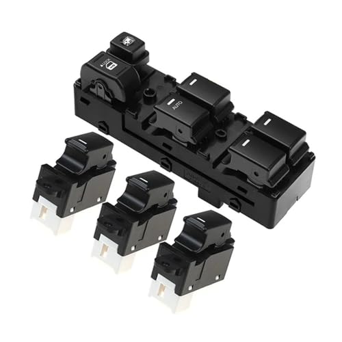 Fensterheber Schalter Für Kia Für Sorento 2010-2013 93570-2P100 93570-2P200 LHD Vorne Links Fensterheber Schalter Taste(1 Auto Switch Set) von MKGKACVCPT