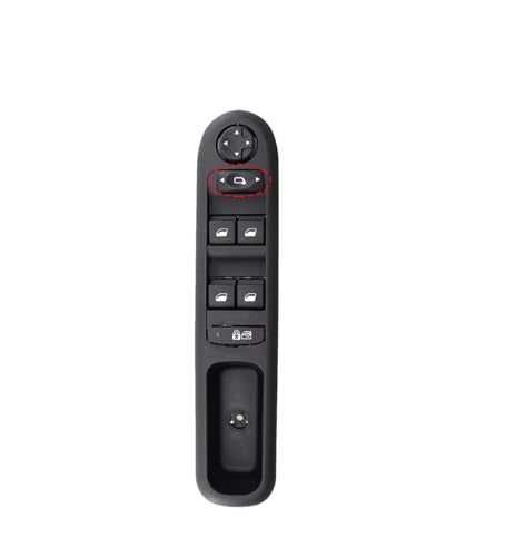 Fensterheber Schalter Für Peugeot 3008 5008 Fließheck Wagon Auto 96650620ZD 96650621ZD Elektrische Master Power Fenster Control Schalter(Manual with Lock) von MKGKACVCPT