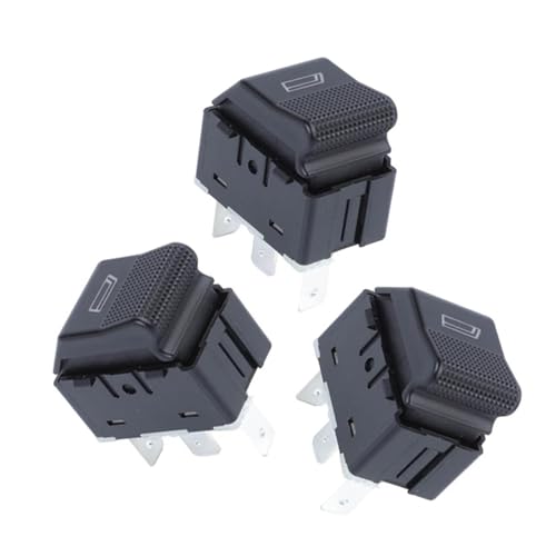 Fensterheber Schalter Für VW Transporter T4 7D0959855 Elektrische Fenster Switch Control Glas Heber Taste(3 pcs) von MKGKACVCPT