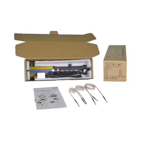 1000 W magnetisches Induktionsheizungs-Set, Kfz-1000 W flammenlose Wärmeinduktionsheizmaschine, 8 Spulen, Auto-Reparatur-Werkzeug Induktionslötset(3 Coils) von MKHFP