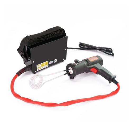 1500 W magnetisches Induktionsheizungs-Set, Schraubenentferner, flammenloses Wärmewerkzeug + Werkzeug for Entfernen der weichen Spulenverkleidung Induktionslötset von MKHFP
