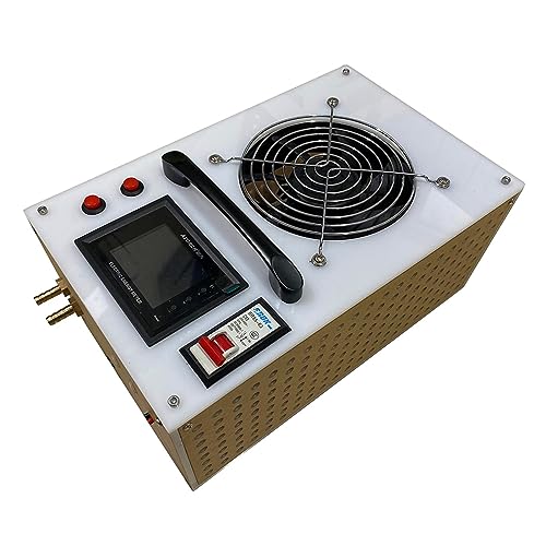 2500 W Induktionsheizung Hochfrequenz-Induktionsheizmaschine Metallschmelzofen + Heizspule + Tiegel Induktionslötset von MKHFP