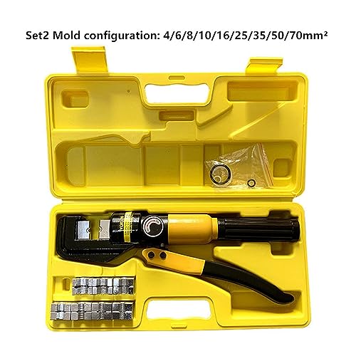 4–70 mm² 8T hydraulische Crimpzan Werkzeu Kabelschuh Crimpzann Kupfer Aluminium Crimpzan manuelle hydraulische Zan Humanizowany design(B) von MKHFP