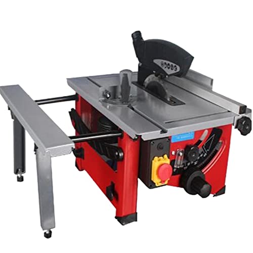 4800r / Min. Schiebetischsäge for die Holzbearbeitung, 210 mm, Holz-DIY-Elektrosäge, Kreiswinkeleinstellung, Säge zur Erkennung der Schräglage Für Schneiden und Entgraten von MKHFP