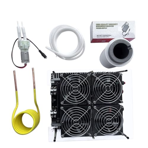5000 W ZVS Induktionsheizung Hochfrequenz-Induktionsheizung Leiterplatte geschmolzenes Metall + Spule + Pumpe Induktionslötset(With 150ml crucible) von MKHFP