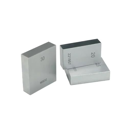 Blocklehre 0 Grade Spection Blocklehre Messschieber Werkzeug Stahl Vierkantmessschieber Messschieber, Mikrometer Messstandard-Werkzeug(1mm 0 grade) von MKHFP