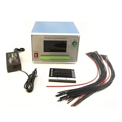 Digitaler Lasttester, 2~24S 4A Batterietester for Lipo/Lifepo4/LTO Tester Lifepo4 Equalizer 1,5-4,5 V Batterie Balancer Wartung/Reparatur Netzteiltester(24S 4A standard) von MKHFP