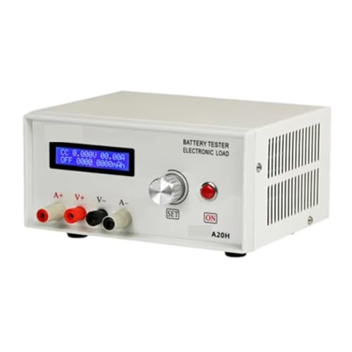Digitaler Lasttester, A20H Elektronische Last Batteriekapazität Stromversorgung, Ladekopftester, Entladegerät Entlademessgerät von MKHFP