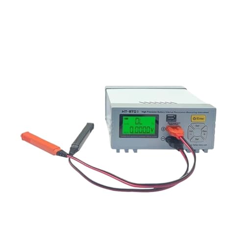 Digitaler Lasttester, BMS 0-100 V Batterie-Innenwiderstand/Spannung, elektronischer Lasttester mit LED-Anzeige for Lithium-/LiFePO4-/NiMH-Batterien von MKHFP