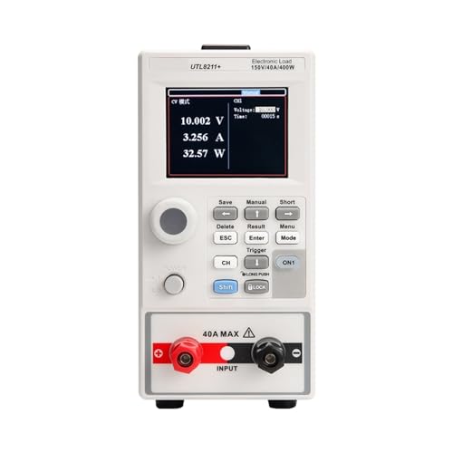 Digitaler Lasttester, Elektronische Last UTL8211+ UTL8212+ 150V 20A 400W, programmierbarer digitaler DC-Last-Batterietester Lastmessgerät Netzteiltest(UTL8211 PLUS) von MKHFP