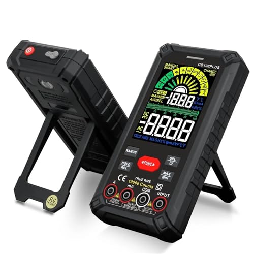 Digitales LCR-Messgerät Professionelles Digitalmultimeter True RMS Kapazitätstester Akku Ohm Hz AC DC 1000V 10A Multitester Meter Reaktiver Komponentenanalysator von MKHFP