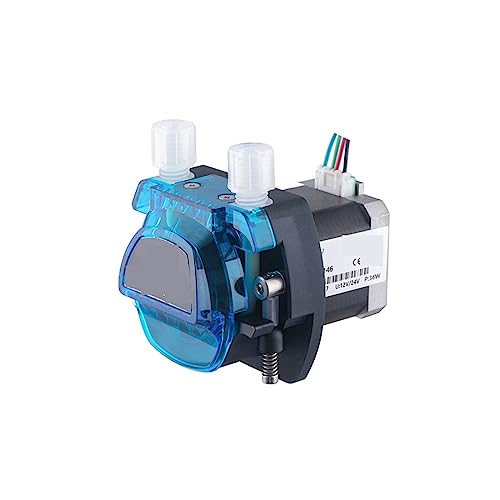 Flaschenfüller, 420 ml/min KCM 350 U/min Schlauchpumpe 12 V 24 V Schrittmotor Dosierpumpe Flüssigkeitstransferpumpe for Labor(B25,24V-6 Rollers) von MKHFP