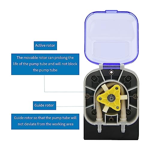 Flaschenfüller, KDS DIY Peristaltische Pumpe 12 V/24 V DC Motor for Labor Analytische Dosierpumpe High Flow 4 Farbe 340-380 ml/min(KDS -FC-3-N16B) von MKHFP