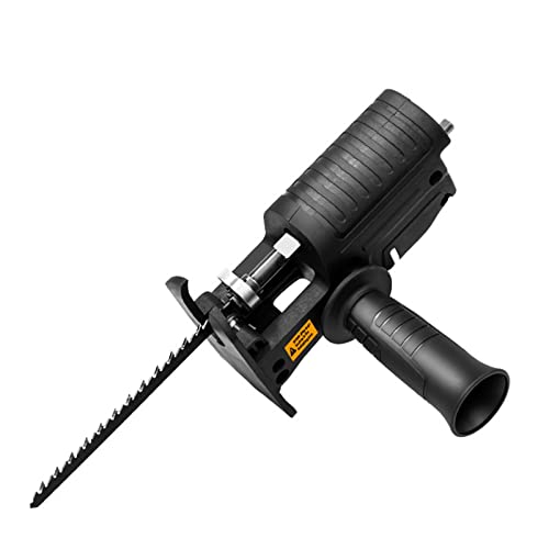 Handkonverter-Adapter mit Sägeblatt-Befestigungsadapter Multifunktionaler elektrischer Säbelsägen-Adapter for Metallschneider Für Schneiden und Entgraten(Reciprocating Saw 03) von MKHFP