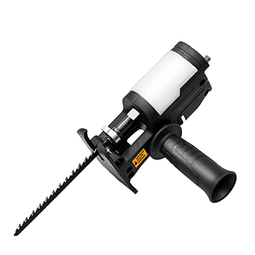 Handkonverter-Adapter mit Sägeblatt-Befestigungsadapter Multifunktionaler elektrischer Säbelsägen-Adapter for Metallschneider Für Schneiden und Entgraten(Reciprocating Saw 04) von MKHFP