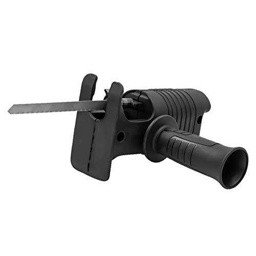 Handkonverter-Adapter mit Sägeblatt-Befestigungsadapter Multifunktionaler elektrischer Säbelsägen-Adapter for Metallschneider Für Schneiden und Entgraten(Reciprocating Saw 07) von MKHFP