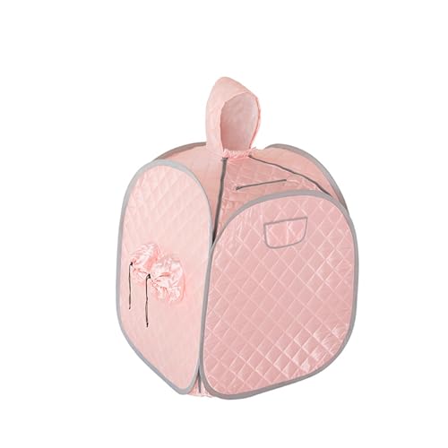 Heimsauna-Set, Tragbares Dampfsauna-Zelt, SPA-Raumbox ohne Dampfgarer for eine oder zwei Personen, wichtsverlust, Ganzkörper-Schlankheit(2 person pink) von MKHFP