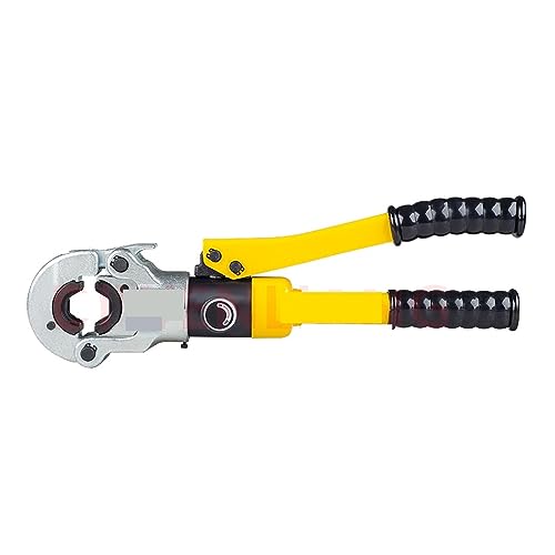 Hydraulische Druck Rohrzan Edelstahl Crimpzan Klempner Hydraulische Rohrzan Werkzeug for Aluminium Kunststoffrohr Humanizowany design(With TH26 Moulds) von MKHFP