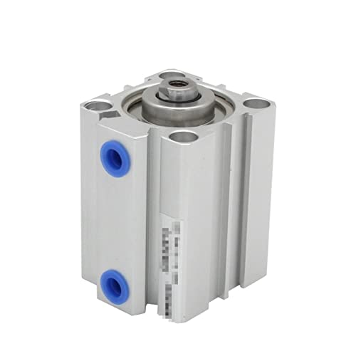 Industriearmaturen, 100mm-Serie pneumatische Kompaktluftzylinderbohrung bis 5 10 15 20 25 30 35 mm Hub doppelt wirkender Zylinder(SDA100X10,-S(with magnetism)) von MKHFP