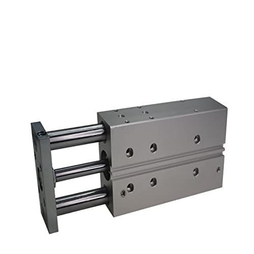 Industriearmaturen, DFM-12-30-P-A-KF Kompaktführer Zylinder DFM-16-80-P-A-KF Luftpneumatikzylinder mit Führungsstange Dfm- Bohrung 12 16mm Hub 10-100 mm(-10-P-A-KF,DFM-16) von MKHFP