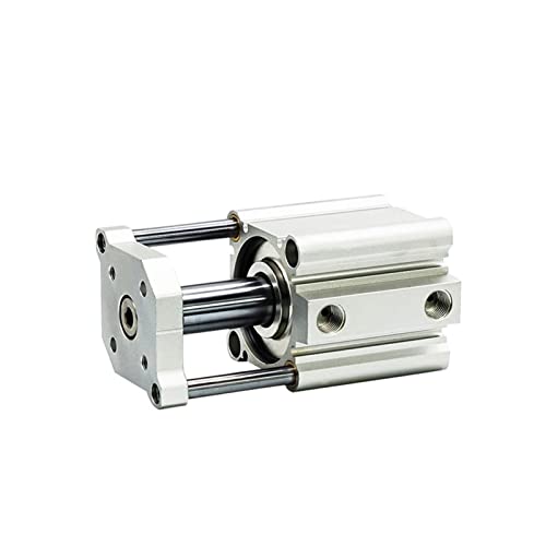 Industriearmaturen, Luftzylinder CQMB/CDQMB. Bohrung 40mm doppeltwirkender Kompaktstangenführung Pneumatischer RAM-Zylinder-Hub 5/10/15/20 / 25 / 30mm(CDQMB40-30D) von MKHFP