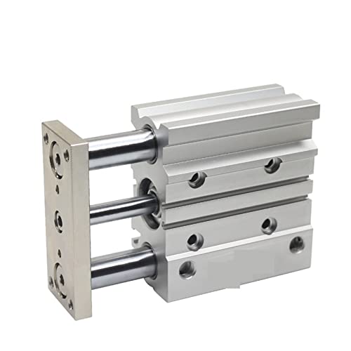 Industriearmaturen, Zylinderverbindungsführung Zylinderluftpneumatikzylinder mit Führungsstange TCM32X25S TCM40X50S TCL32X80S TCL40X100S 125 150 75(200mm stroke,TCM40) von MKHFP