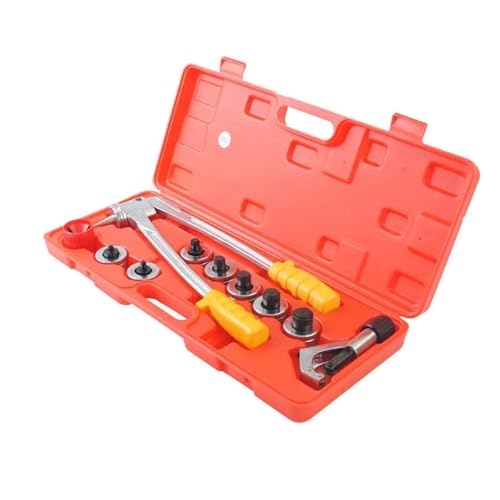 Industrieller Rohraufweiter, Pipe Expander Tool With Tube Cutter 7 Heads 10-28mm Pipe Crimping Manual Pliers Metal Tube Expansion Tool Kit von MKHFP