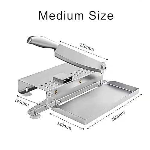 Kommerzieller Slicer Gefrorenes Fleisch Knochenschneidemaschine Hackfleisch Lamm Knochen Fleischschneider Huhn Ente Fisch Rippe Lamm Schneiden Küchenwerkzeug Für Schneiden und Entgraten(Slicer M size) Kommerzieller Slicer Gefrorenes Fleisch Knochenschneidemaschine Hackfleisch Lamm Knochen Fleischschneider Huhn Ente Fisch Rippe Lamm Schneiden Küchenwerkzeug Für Schneiden und Entgraten(Slicer M size) von MKHFP