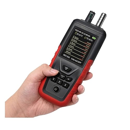 Luftqualitätstester, 3/6 Kanal Luft Staub Partikel Zähler Sensor Monitor PM2.5/10 Temperatur Feuchtigkeit Meter Luft Qualität Staub Konzentration Detektor Klare Anzeigeeinstellungen(TC-8200 6 Channels Luftqualitätstester, 3/6 Kanal Luft Staub Partikel Zähler Sensor Monitor PM2.5/10 Temperatur Feuchtigkeit Meter Luft Qualität Staub Konzentration Detektor Klare Anzeigeeinstellungen(TC-8200 6 Channels von MKHFP