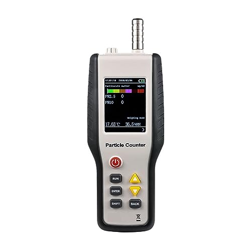 Luftqualitätstester, Handheld PM2.5 Detektor Partikelzähler Luftqualitätsmonitor Home Indoor Staubpartikelmessgerät 2,8 Zoll LCD-Display Klare Anzeigeeinstellungen Luftqualitätstester, Handheld PM2.5 Detektor Partikelzähler Luftqualitätsmonitor Home Indoor Staubpartikelmessgerät 2,8 Zoll LCD-Display Klare Anzeigeeinstellungen von MKHFP
