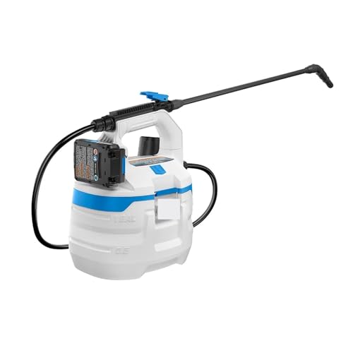 MKHFP Handsprühgerät, 20-Volt-1-Gallonen-Chemikaliensprührät, 2,0-Ah-Lithium-Ionen-Akku-Nebelmaschine, Wassersprühnebelsystem MKHFP Handsprühgerät, 20-Volt-1-Gallonen-Chemikaliensprührät, 2,0-Ah-Lithium-Ionen-Akku-Nebelmaschine, Wassersprühnebelsystem von MKHFP