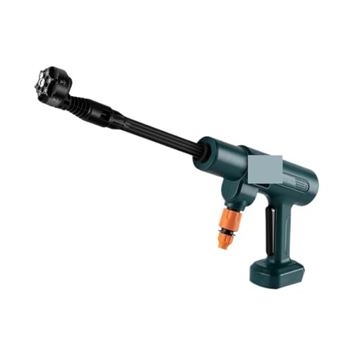 MKHFP Handsprühgerät, 200Bar bürstenlose elektrische Hochdruck-Wasserpistole, kabellose wiederaufladbare Haushaltsgartenwerkzeuge for 18V-Batterie(1 Battery) von MKHFP