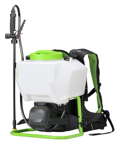 MKHFP Handsprühgerät, 80-V-Rucksacksprüher, 4 Gallonen, batteriebetriebenes Jäten, Sprühen, 2-Ah-Akku und Laderät im Lieferumfang enthalten MKHFP Handsprühgerät, 80-V-Rucksacksprüher, 4 Gallonen, batteriebetriebenes Jäten, Sprühen, 2-Ah-Akku und Laderät im Lieferumfang enthalten von MKHFP