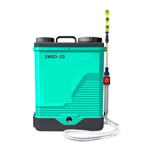 MKHFP Handsprühgerät, Rucksack-Elektrosprührät, Lithium-Batterie, Hochdruck-Sprühvernebler, landwirtschaftliche Landwirtschaft, Gartenräte, mit Rühren(16A with Stirring) von MKHFP