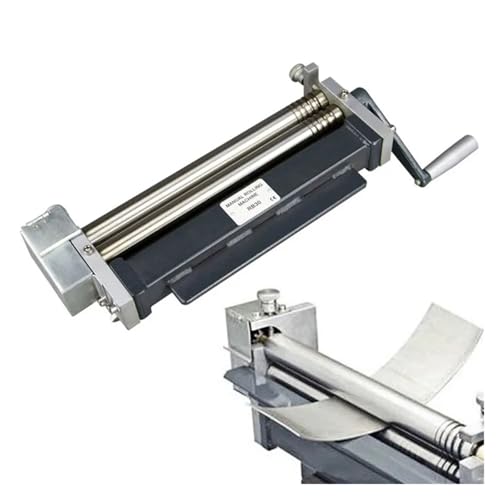 Manuelle Biegemaschine, manuelle Plattenwalzmaschine, Werkzeug zur Herstellung von Rundrohrwalzen, Desktop-Metallplattenbieger, Metallplattenbieger Abkantpresse von MKHFP