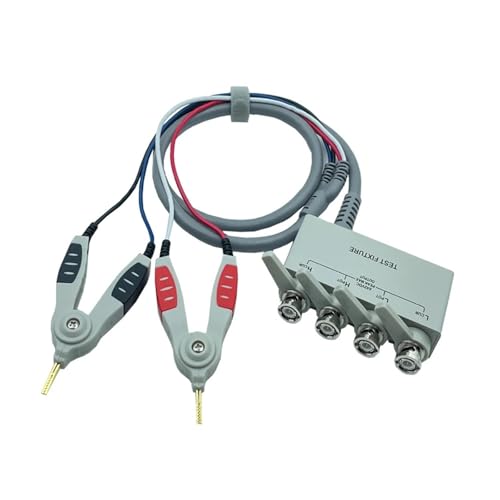 Präzisions-LCR-Messgerät, Test LCR Instrument Kabel Digitale Brücke Clamp SMD Patch Clamp Mit Abschirmung Box Bessere Test Genauigkeit Draht Länge 1m Labor-LCR-Ausrüstung(Paragraph A) von MKHFP