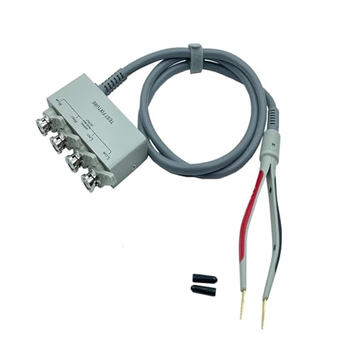 Präzisions-LCR-Messgerät, Test LCR Instrument Kabel Digitale Brücke Clamp SMD Patch Clamp Mit Abschirmung Box Bessere Test Genauigkeit Draht Länge 1m Labor-LCR-Ausrüstung(Paragraph B) von MKHFP