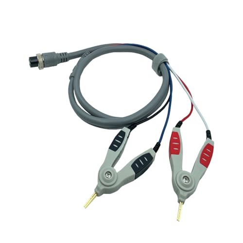 Präzisions-LCR-Messgerät, Test LCR Instrument Kabel Digitale Brücke Clamp SMD Patch Clamp Mit Abschirmung Box Bessere Test Genauigkeit Draht Länge 1m Labor-LCR-Ausrüstung(Paragraph C) von MKHFP